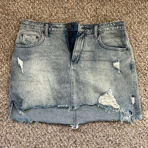 One Teaspoon Denim Skirt